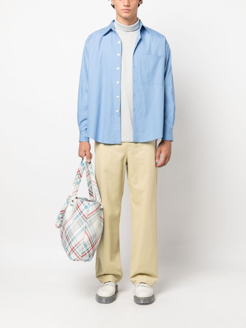 Blue Cotton Shirt