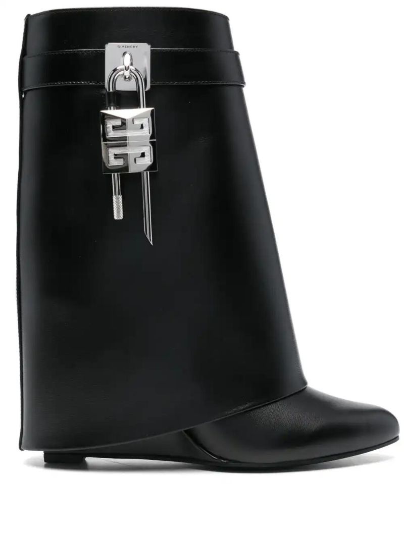 Black Shark Lock Boots