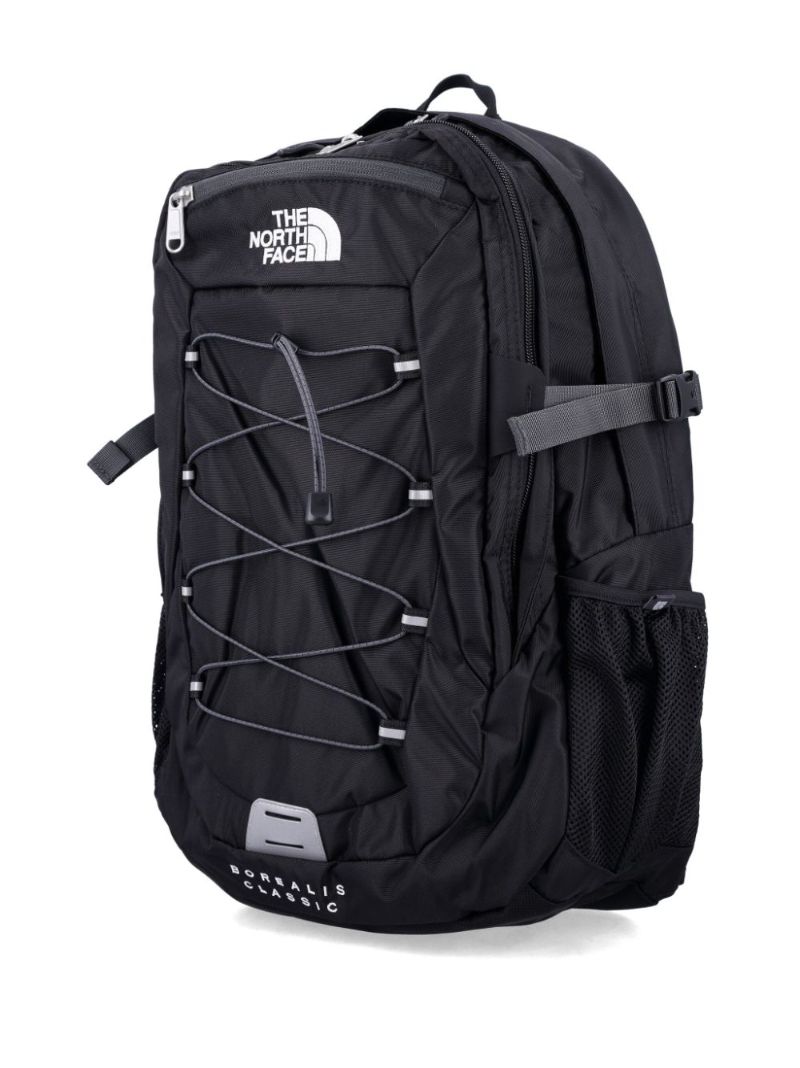 Black Borealis Drawstring Backpack