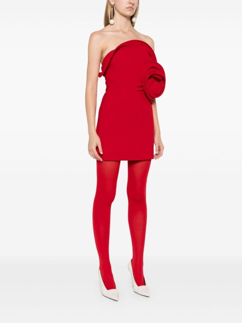 Rose AppliquÃ_x0083_Â© Minidress