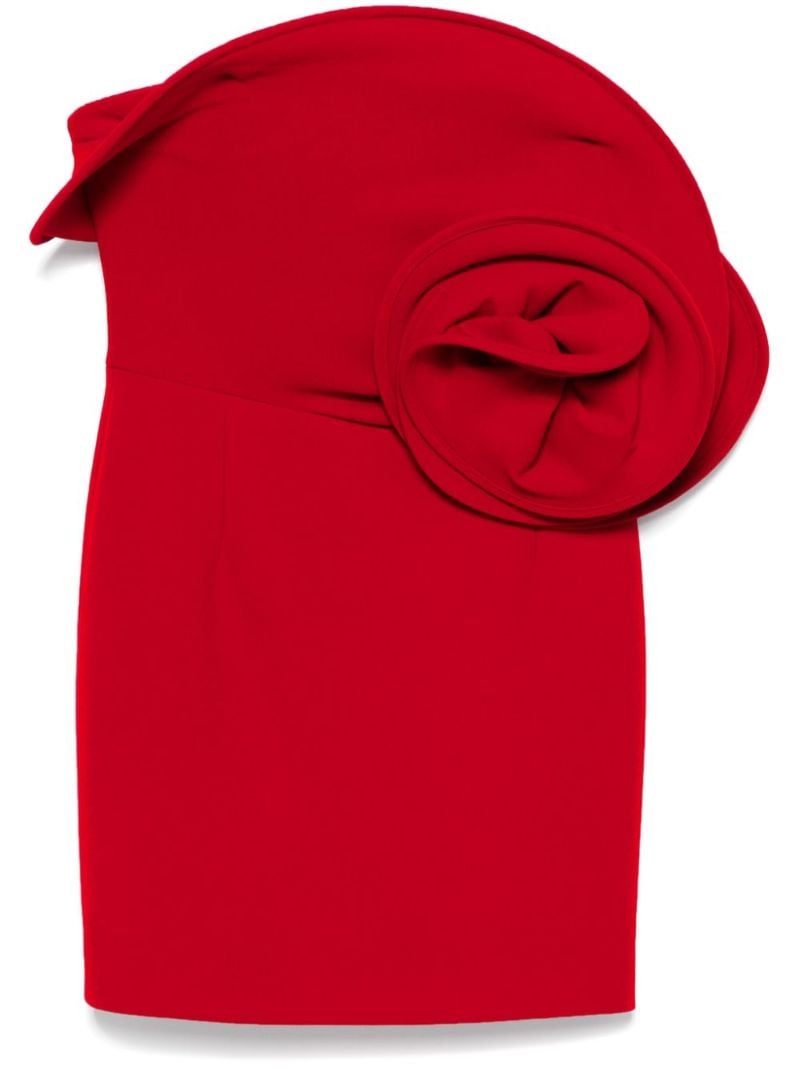 Rose AppliquÃ_x0083_Â© Minidress