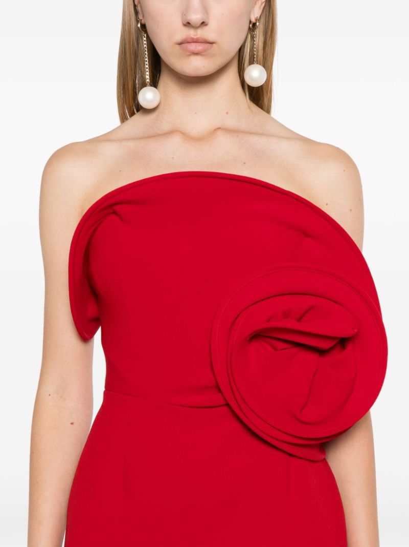 Rose AppliquÃ_x0083_Â© Minidress