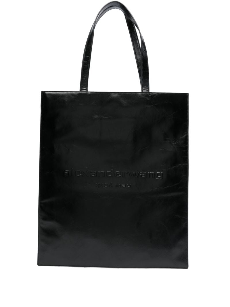 Black Punch Tote Bag