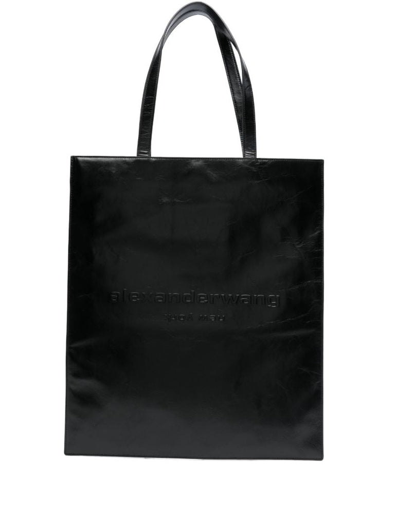 Black Punch Tote Bag