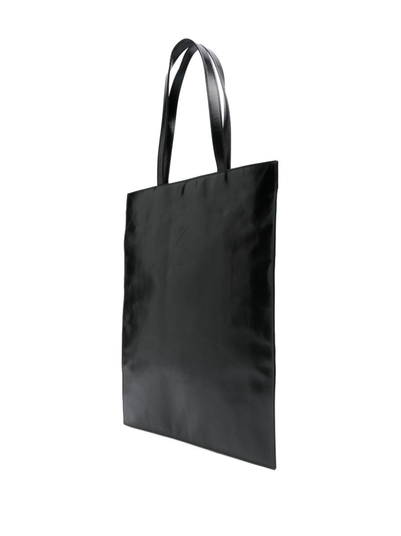 Black Punch Tote Bag