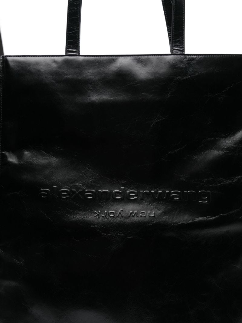 Black Punch Tote Bag