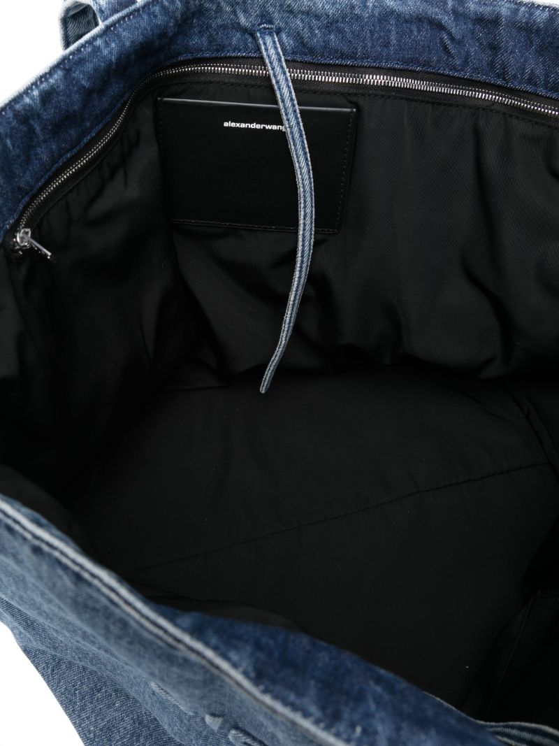 Blue Punch Tote Bag