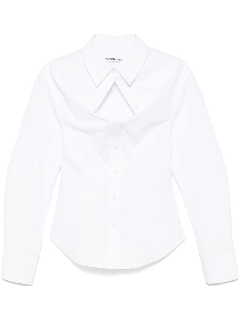 Deconstructed Button-up Shirt