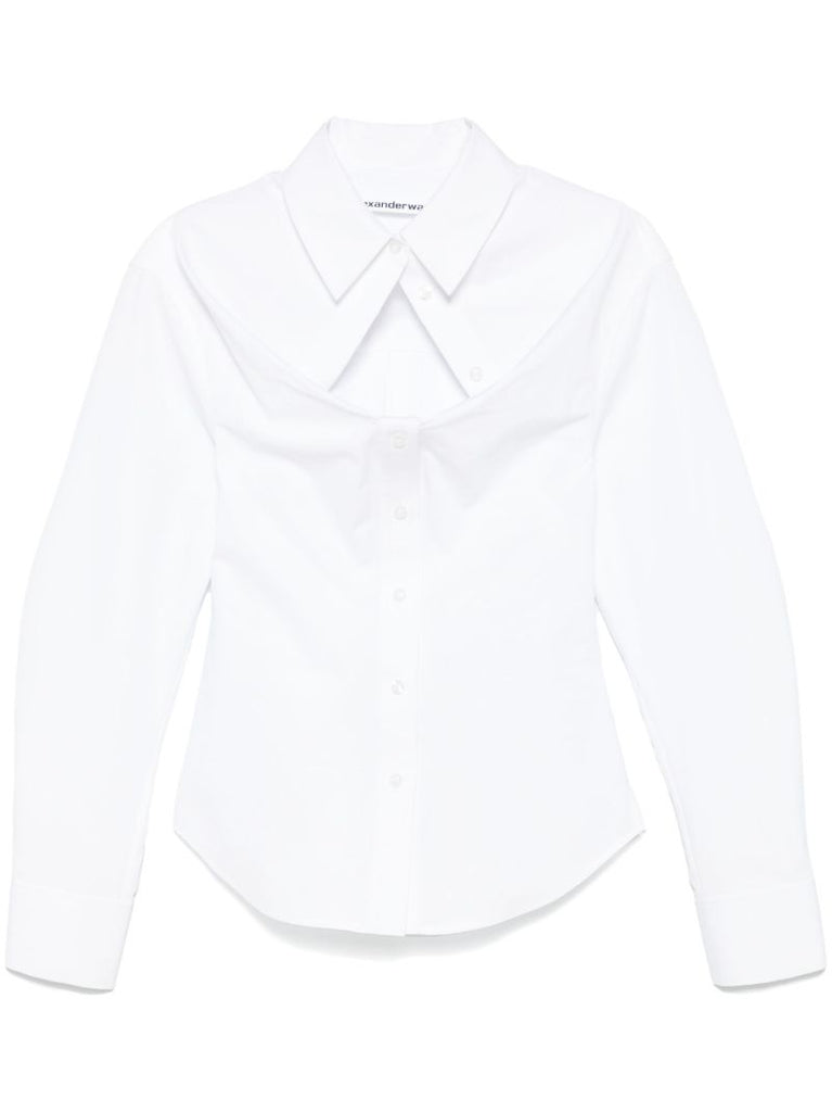 Deconstructed Button-up Shirt
