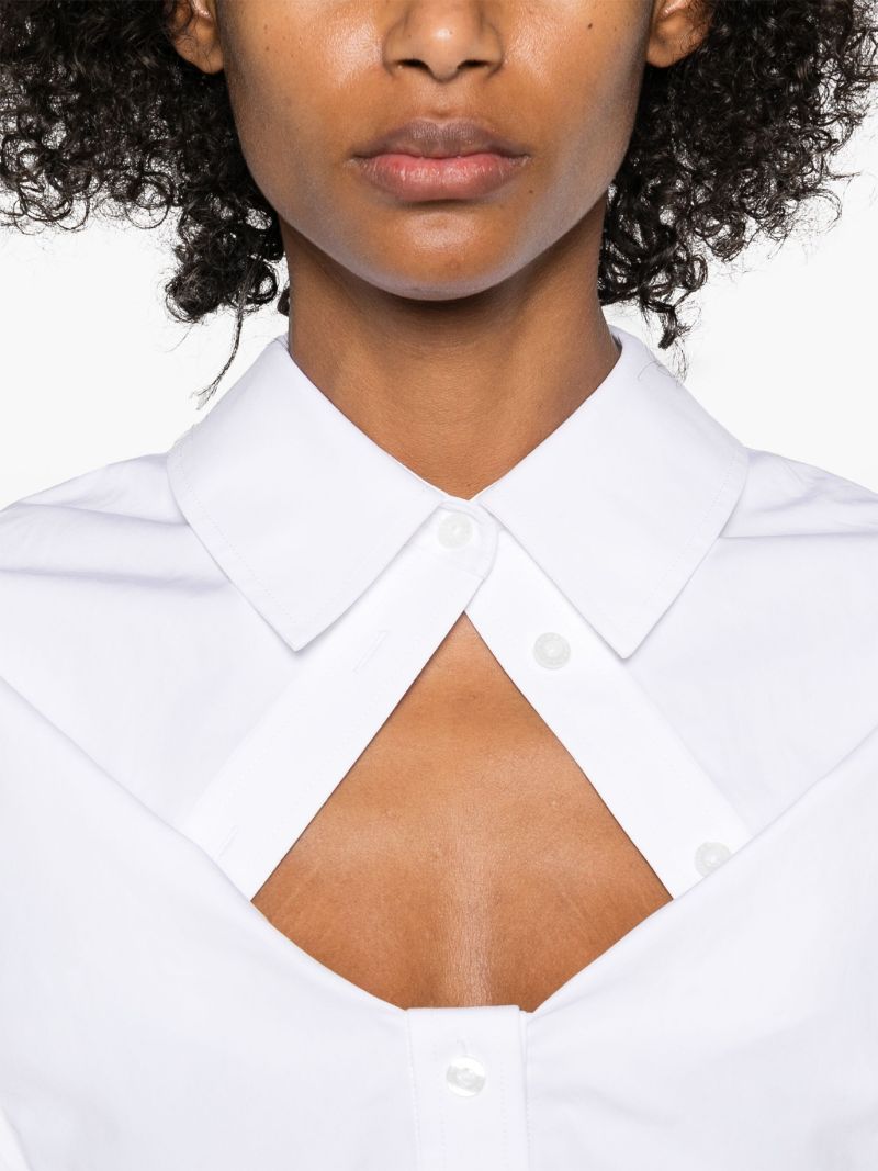 Deconstructed Button-up Shirt