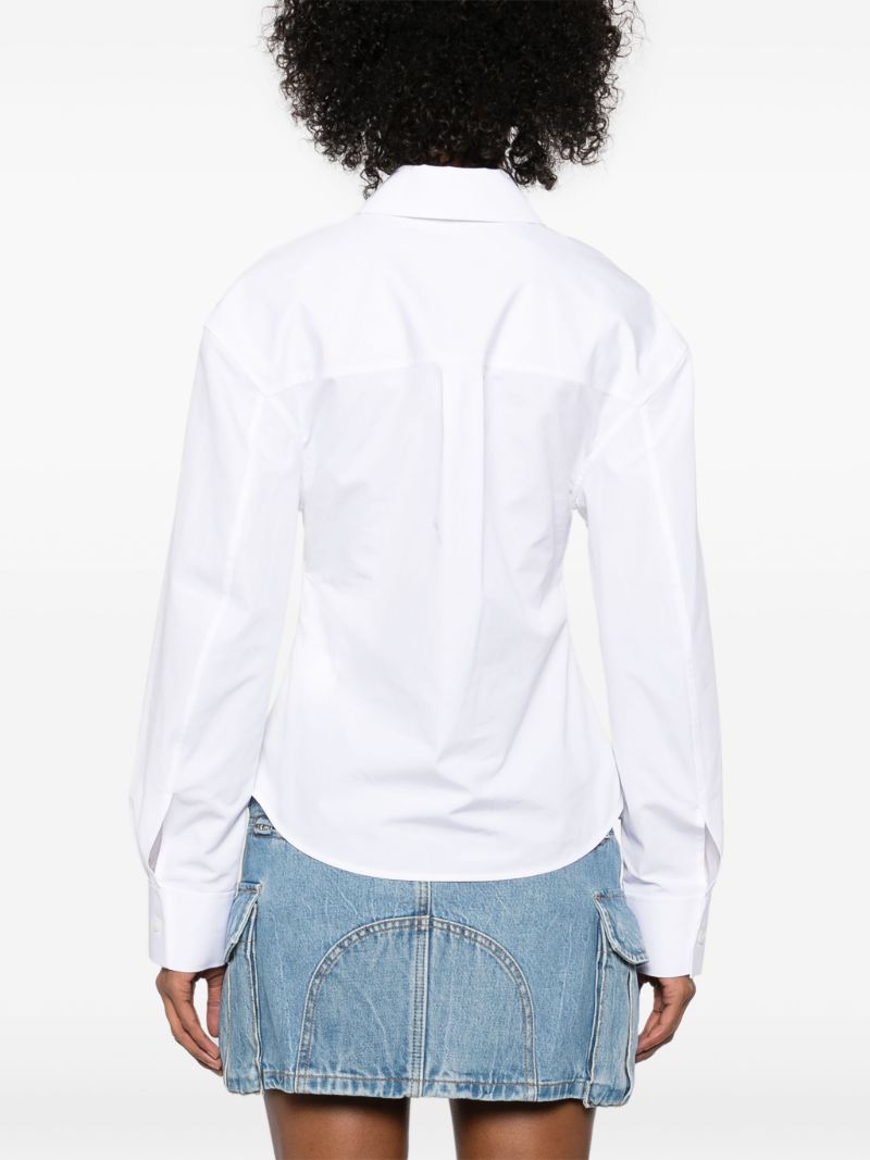Deconstructed Button-up Shirt