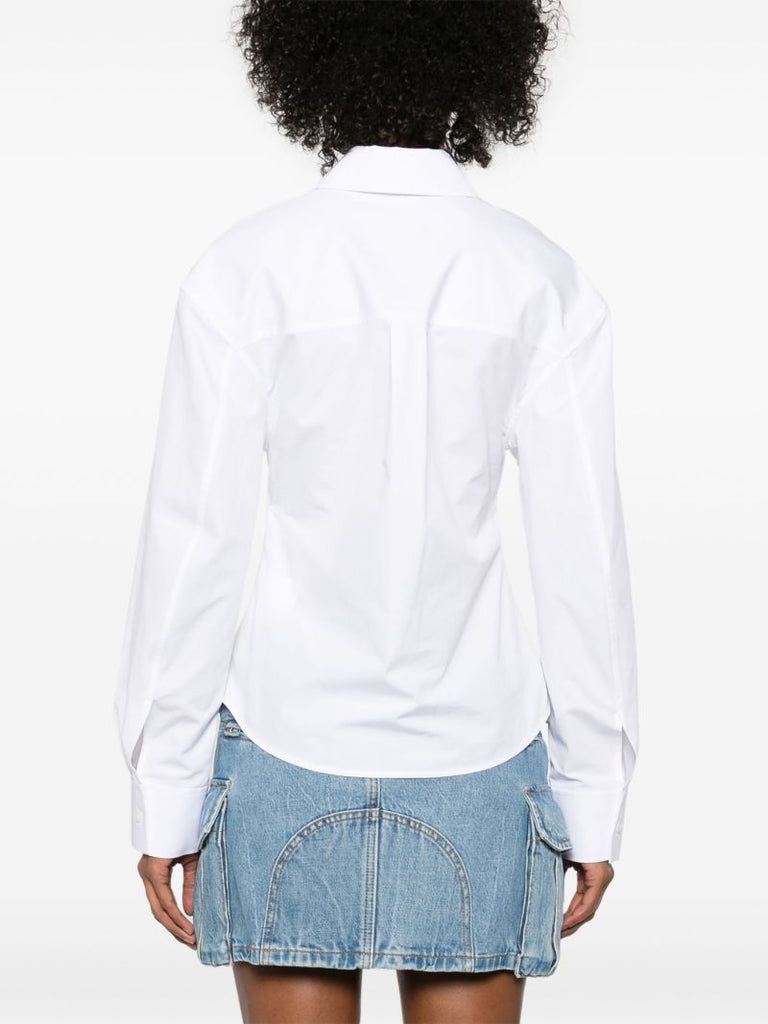 Deconstructed Button-up Shirt