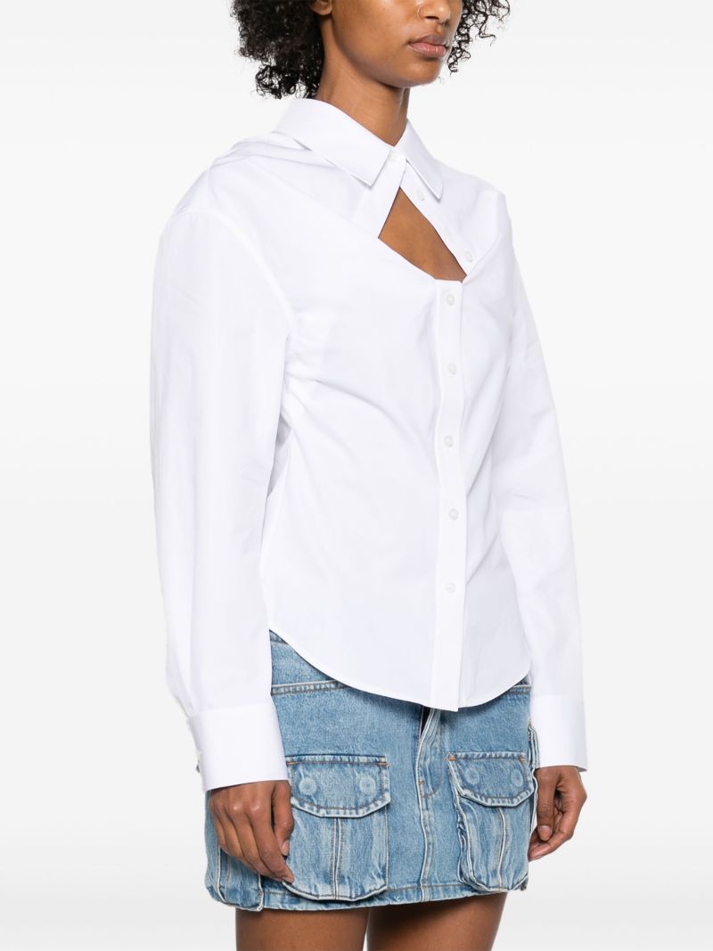 Deconstructed Button-up Shirt