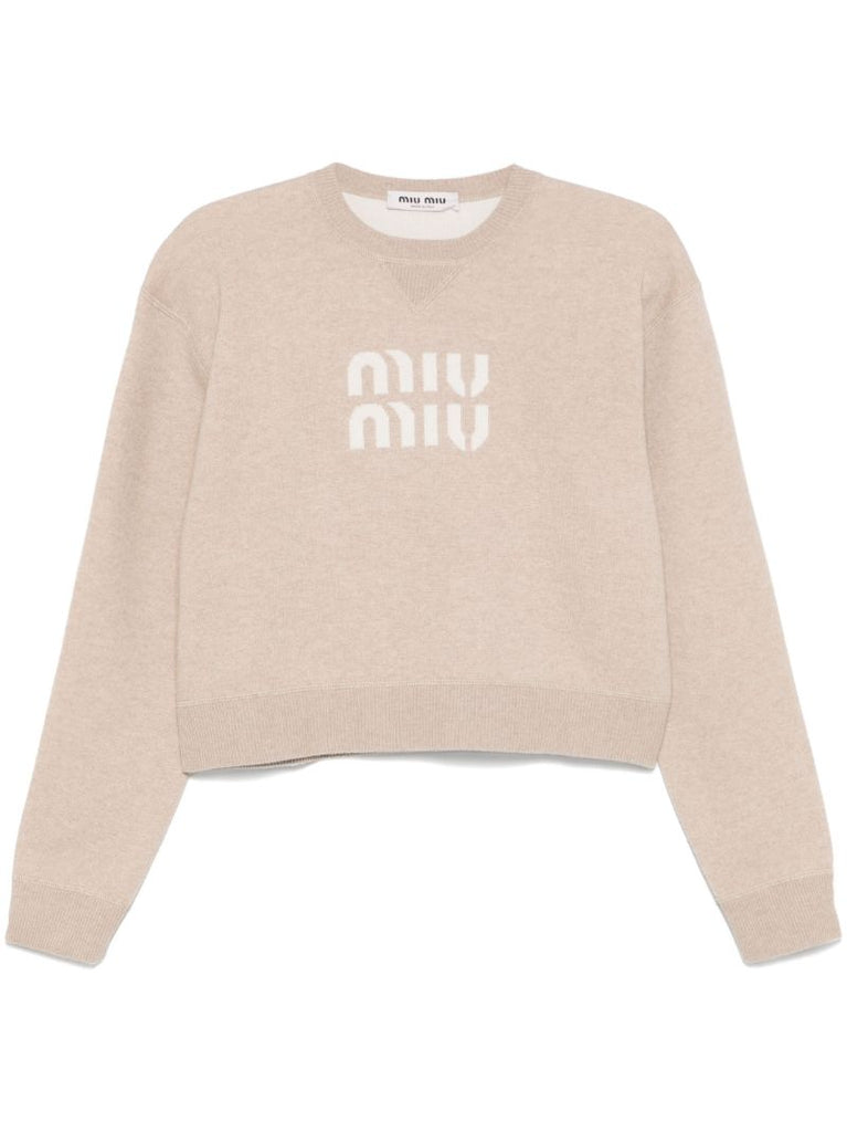 Logo-intarsia Sweater