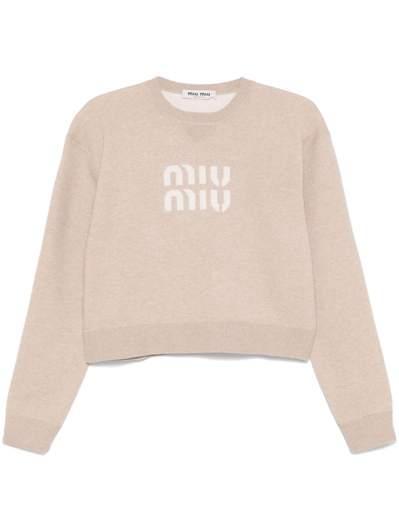 Logo-intarsia Sweater