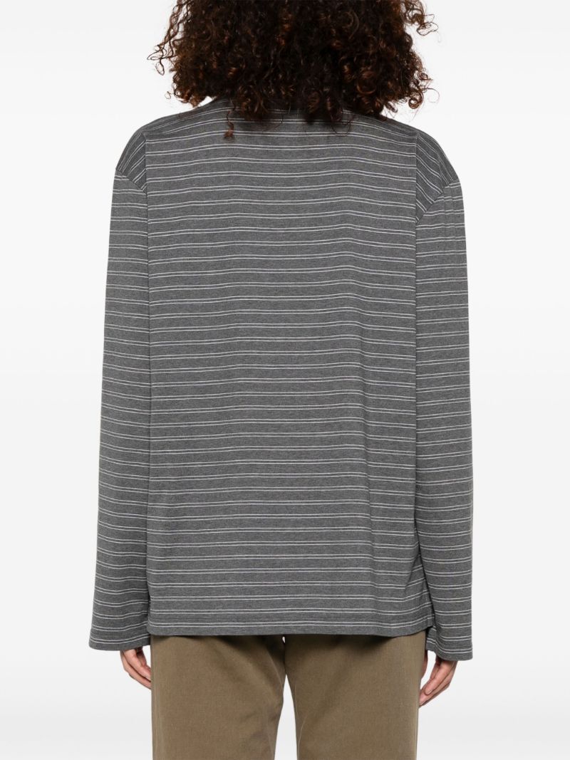Striped Polo Top