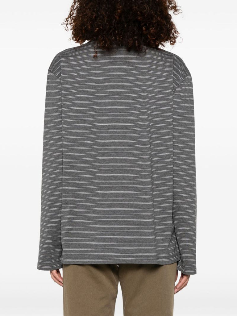 Striped Polo Top