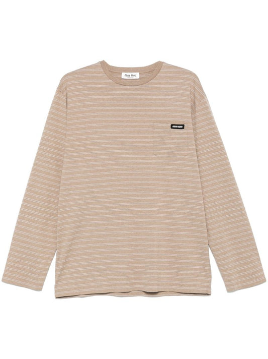 Neutrals Striped T-shirt