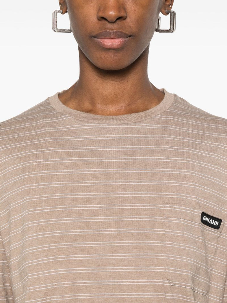 Neutrals Striped T-shirt
