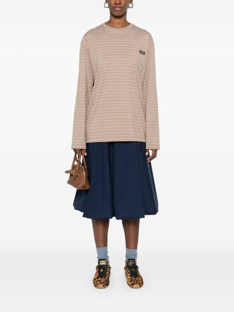 Neutrals Striped T-shirt
