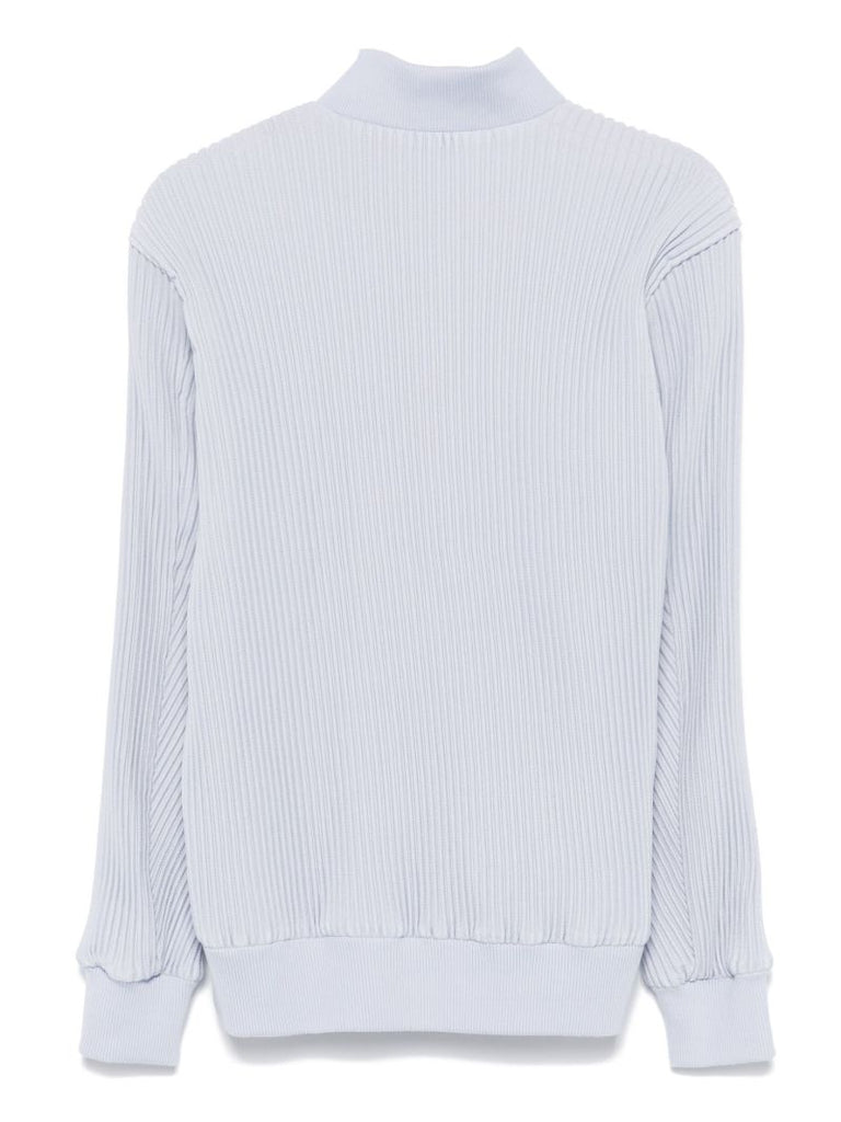 Kersey Pleats Bomber Jacket