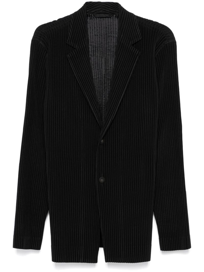 Pleated Blazer