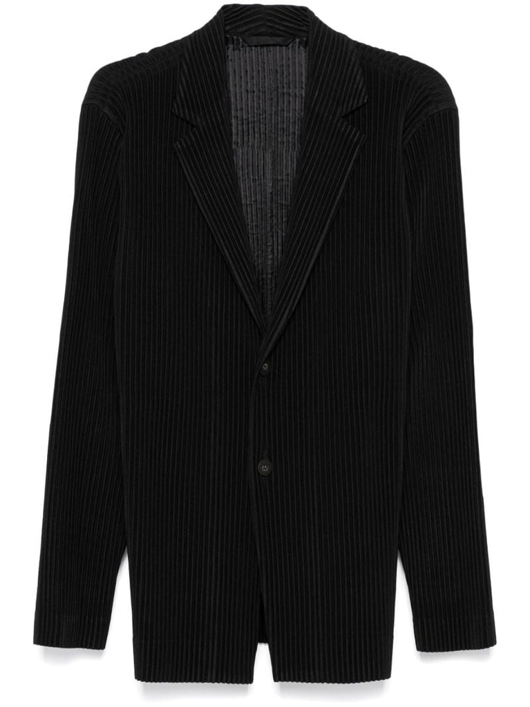 Pleated Blazer