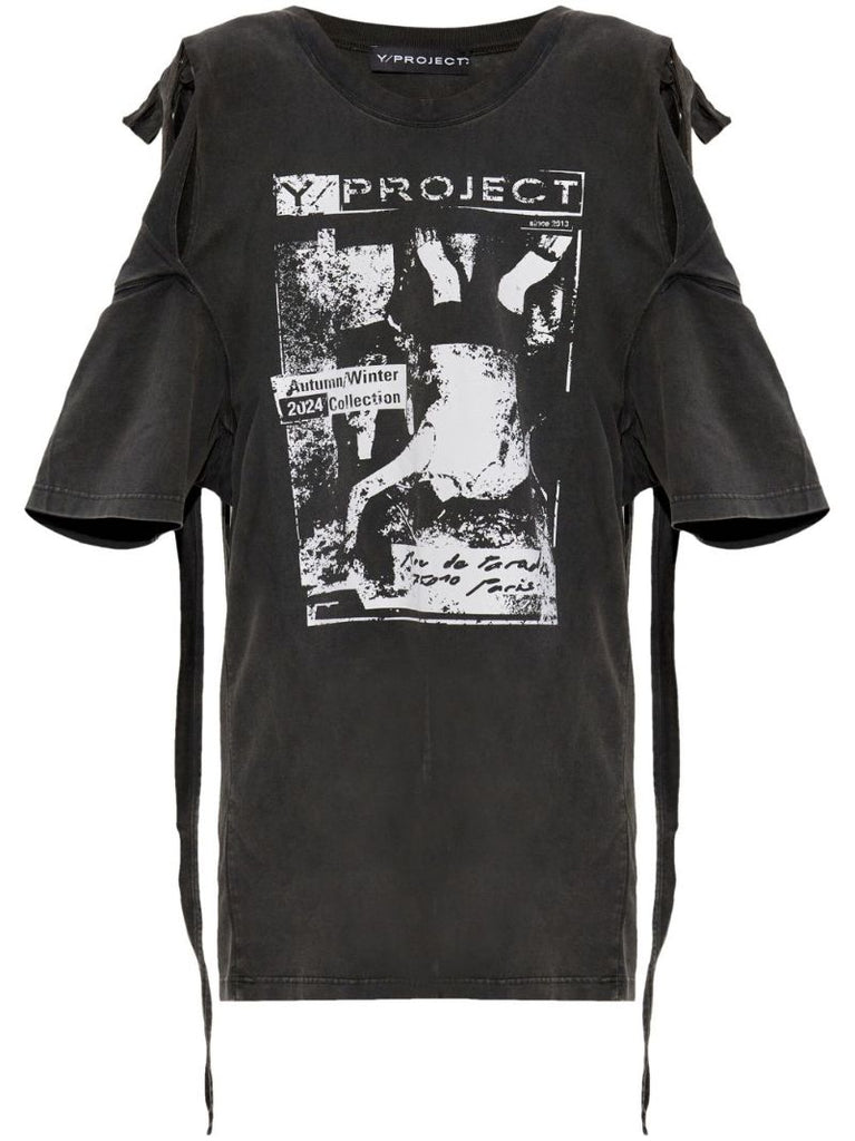 Logo Print T-shirt Dress