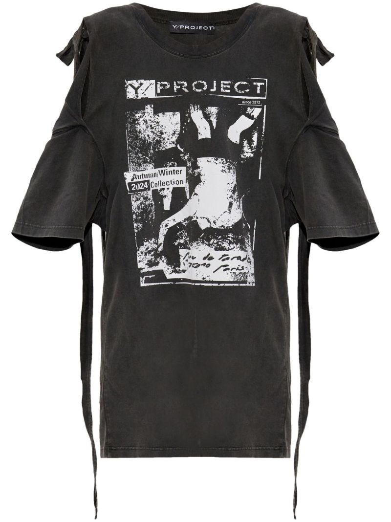 Logo Print T-shirt Dress