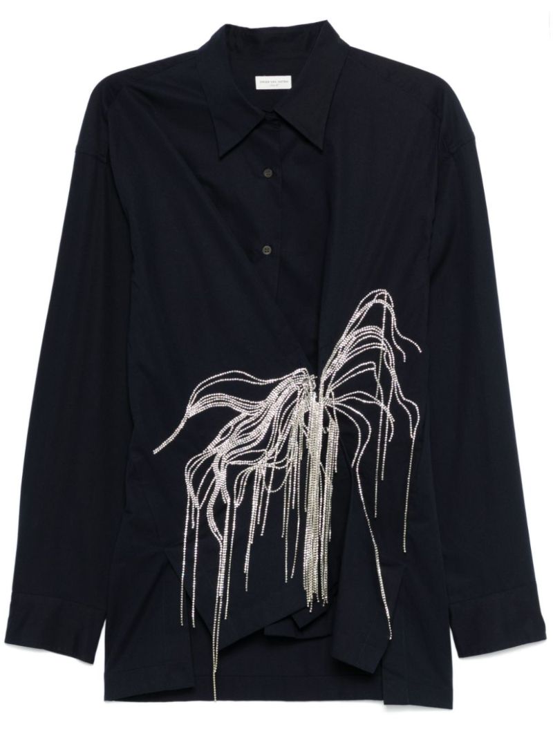 Rhinestone-appliquÃ_x0083_Â© Shirt