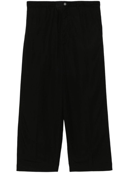 Drawstring Wide-legged Trousers