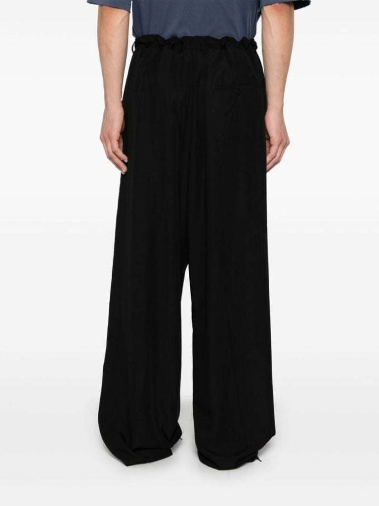Drawstring Wide-legged Trousers