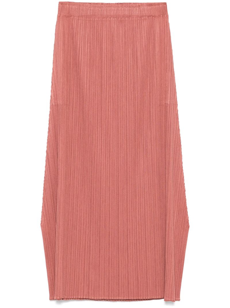 Monthly Colors: December Midi Skirt