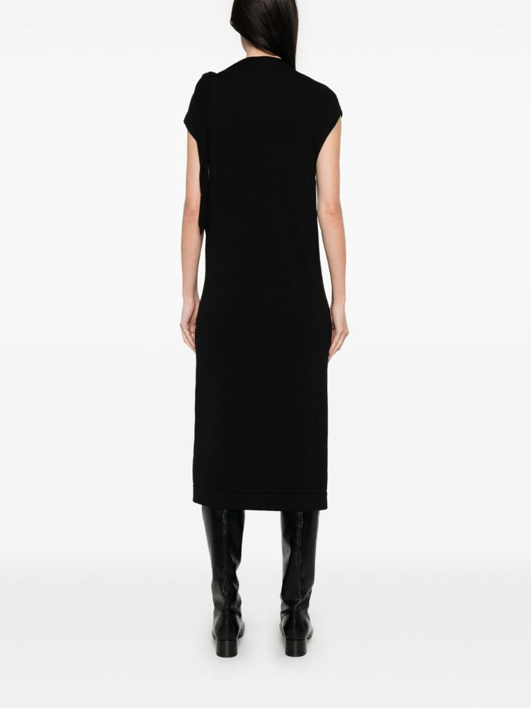 Gathered Midi Dress