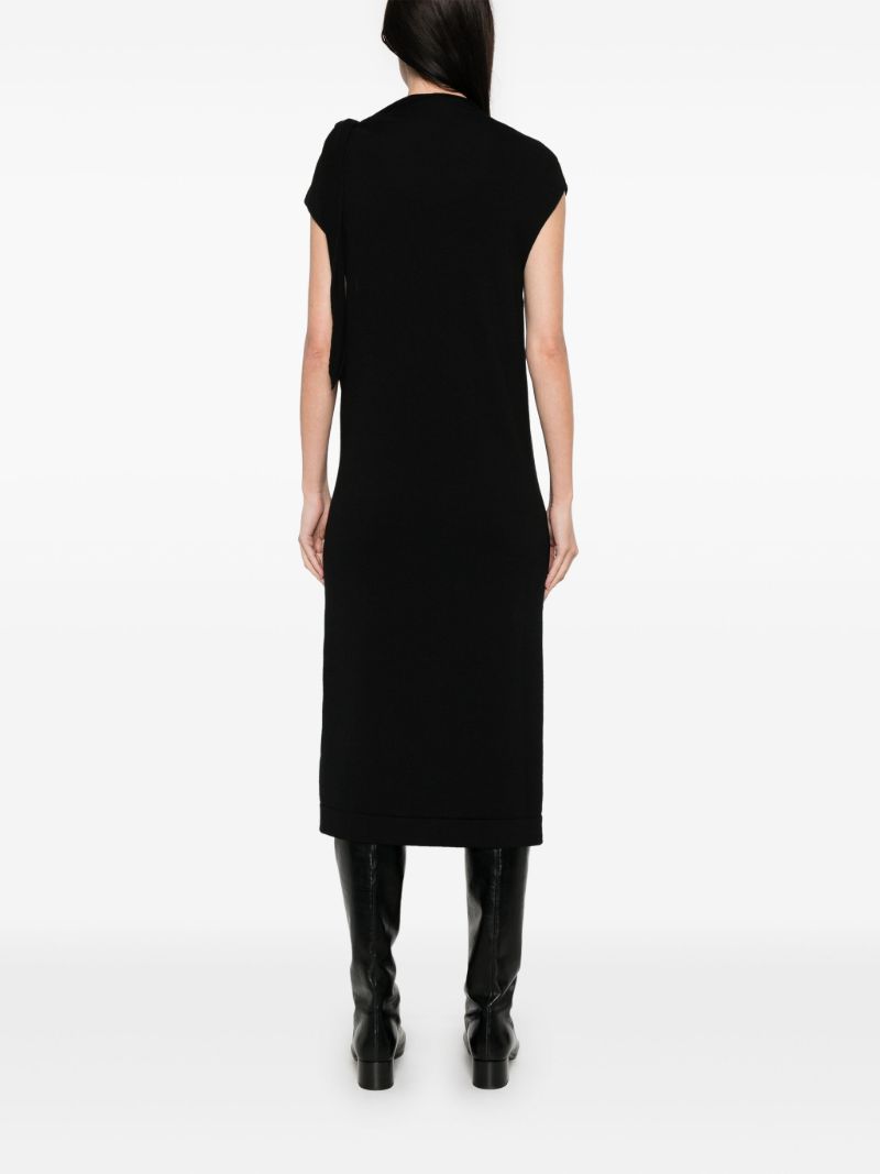 Gathered Midi Dress