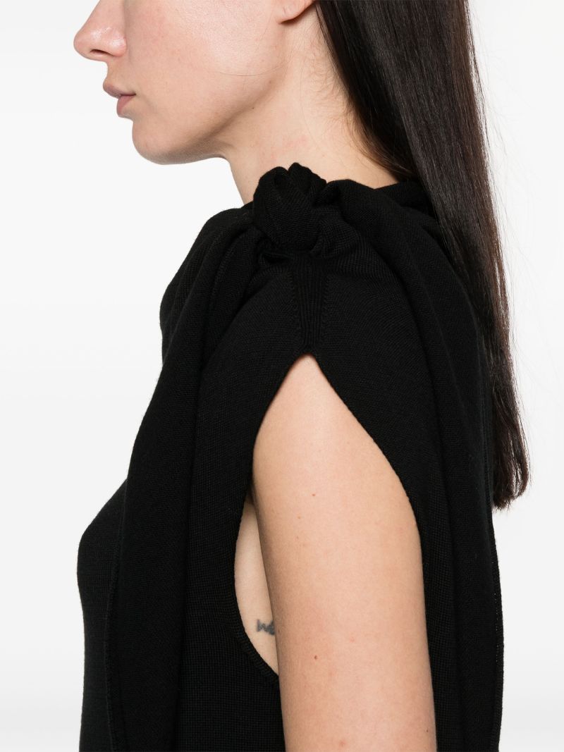 Gathered Midi Dress