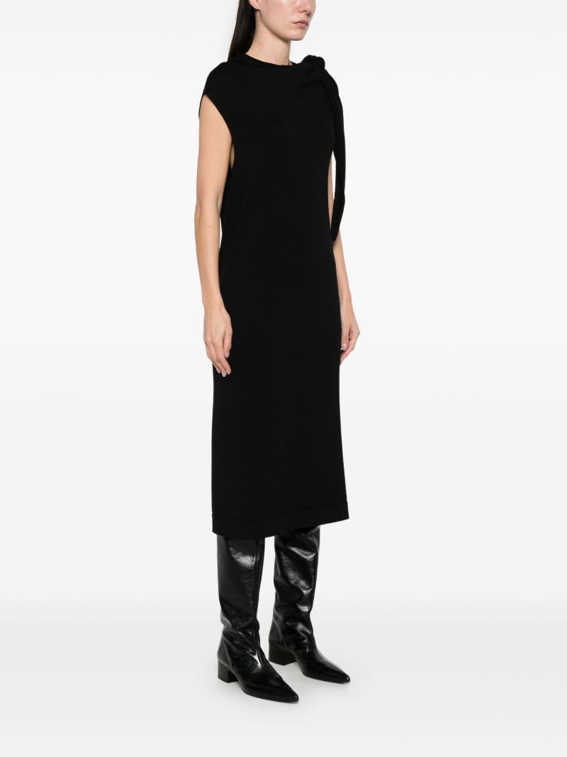 Gathered Midi Dress
