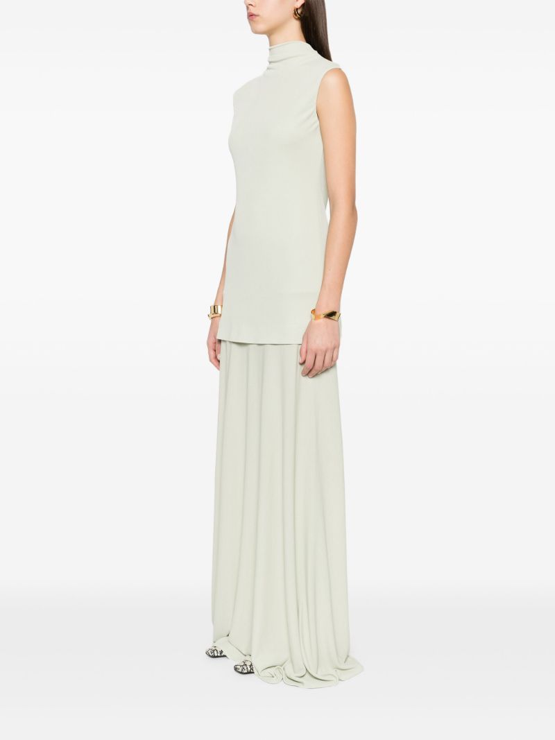 Crepe Maxi Dress