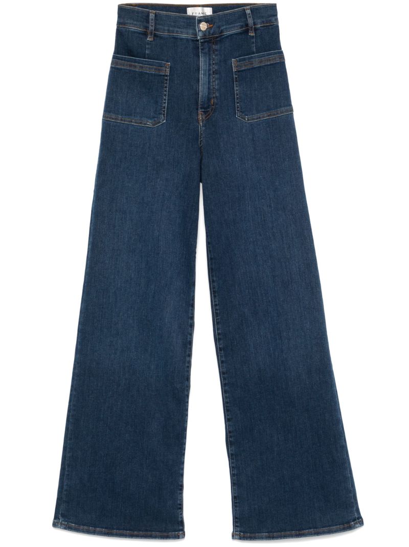 Le Slim Palazzo Jeans