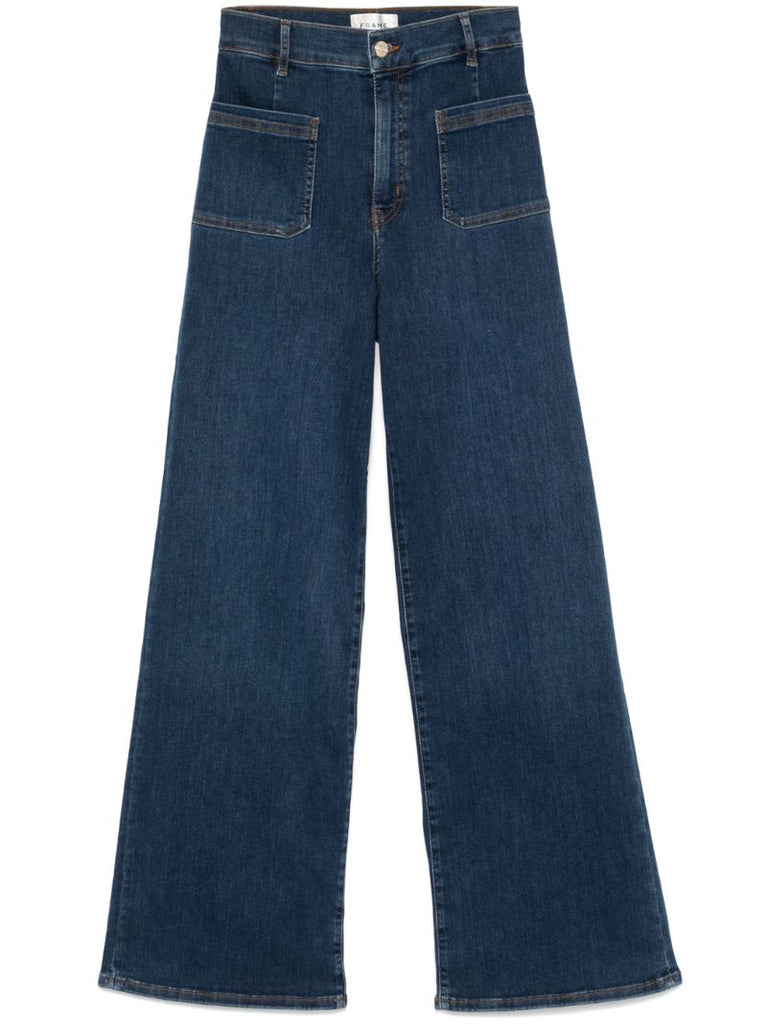 Le Slim Palazzo Jeans