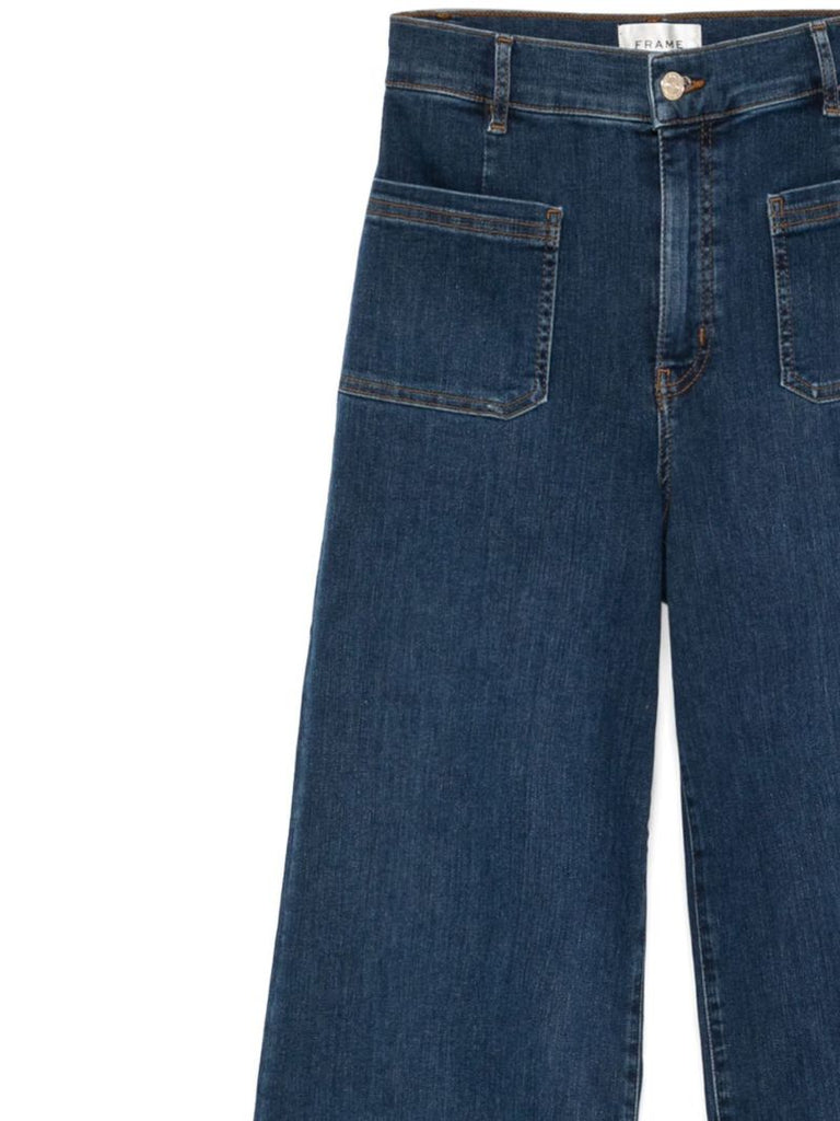 Le Slim Palazzo Jeans