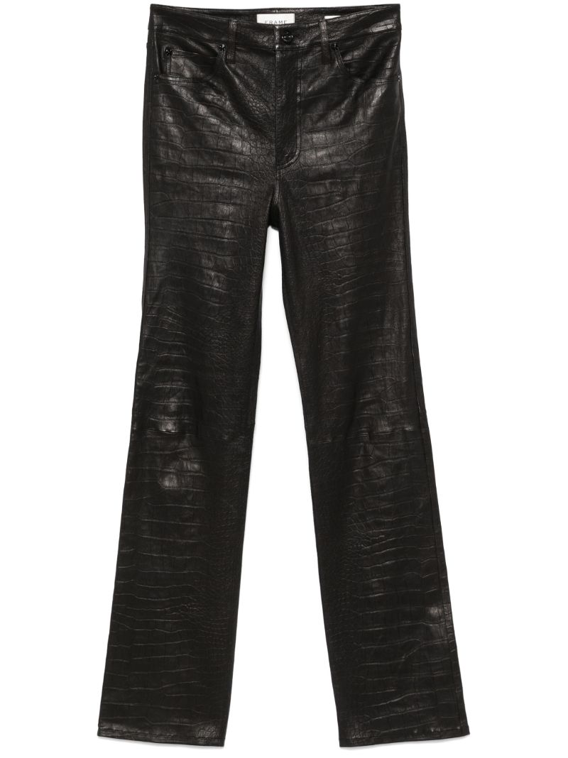 Skinny Leather Trousers