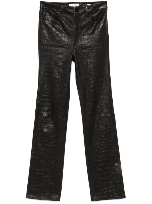 Skinny Leather Trousers