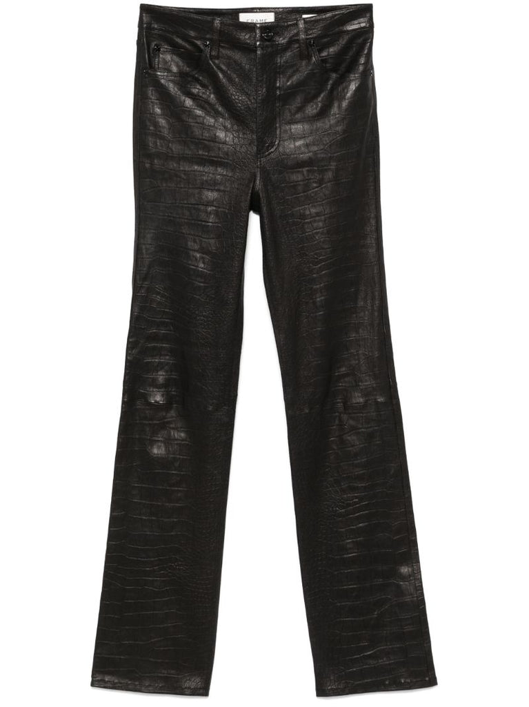 Skinny Leather Trousers