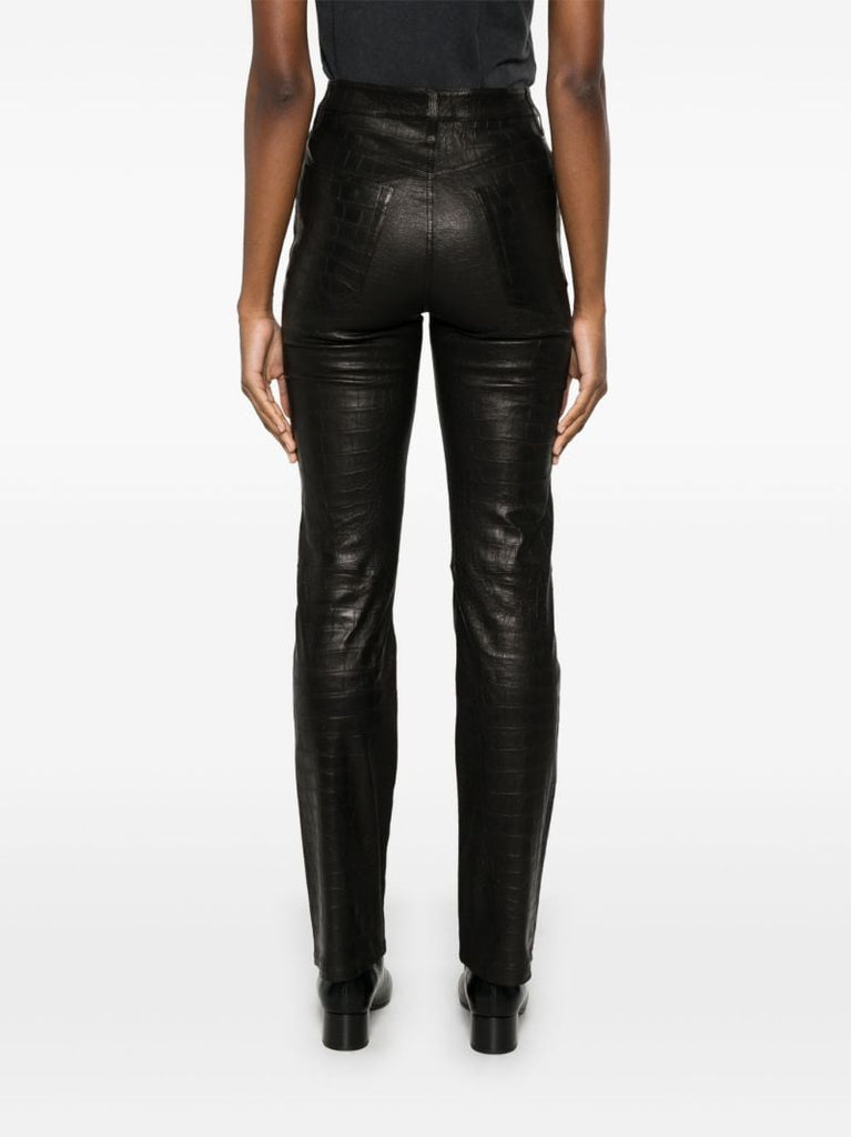 Skinny Leather Trousers