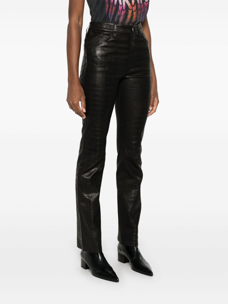 Skinny Leather Trousers