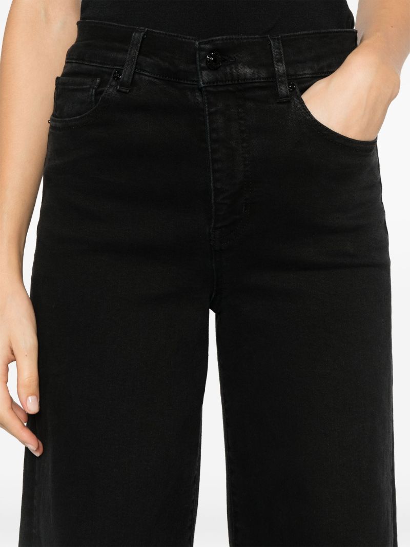 Le Slim Palazzo Wide Hem Jeans