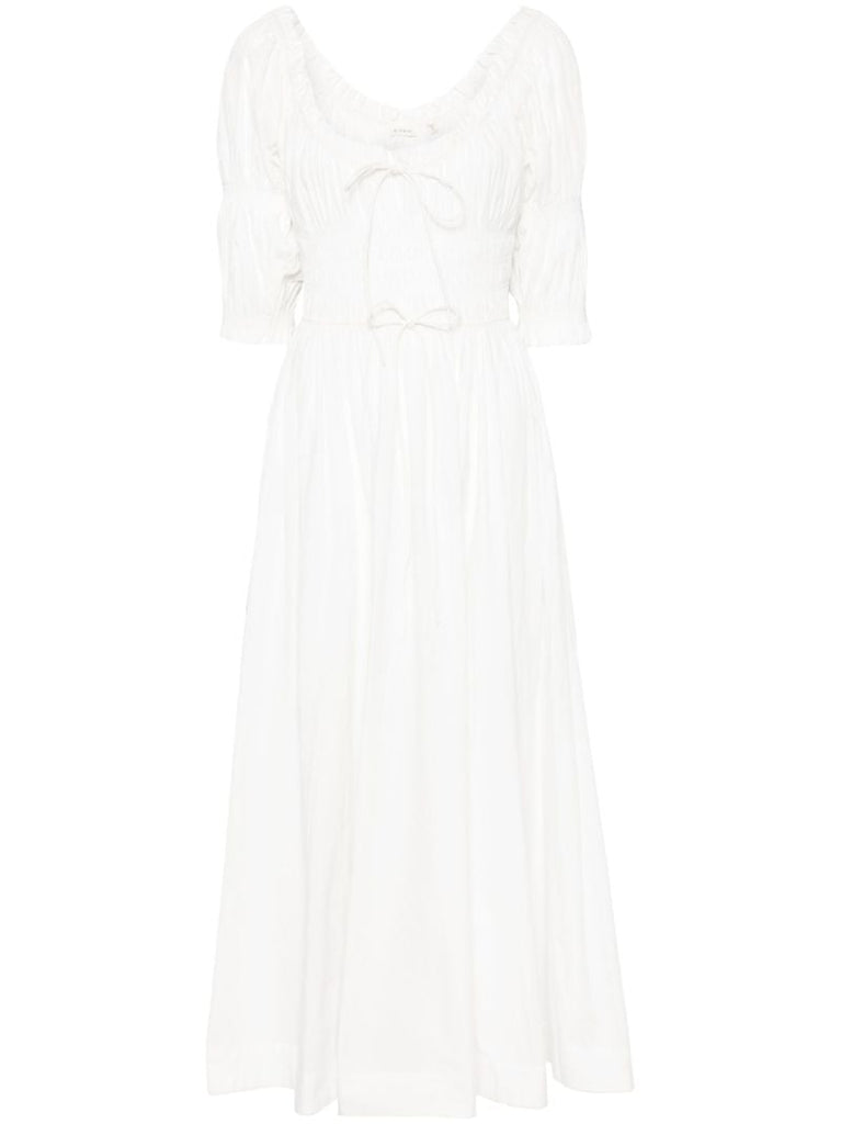 White Ischia Dress
