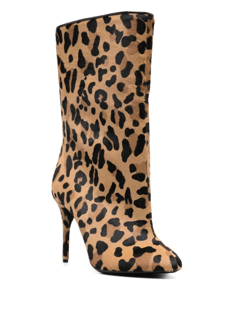 Neutral Decolette Boots