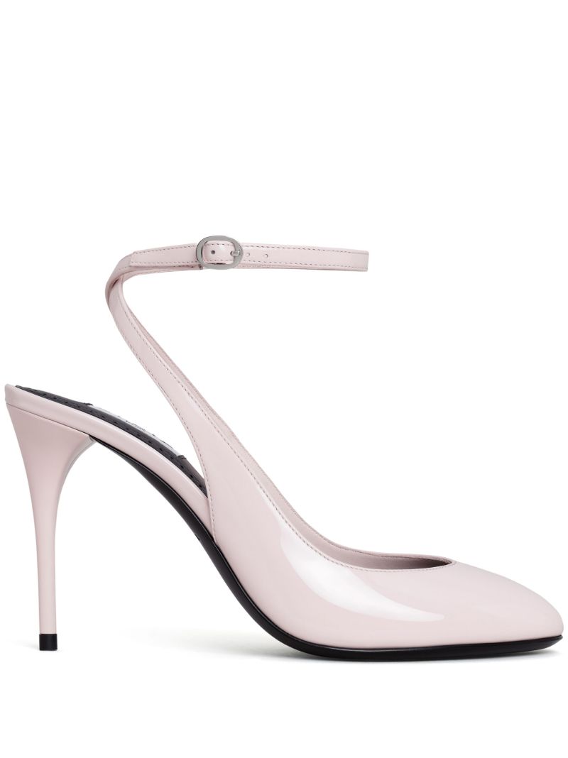 Pink 90mm Decollette Pumps